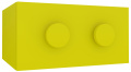 Komoda dziecięca OB02 żółta